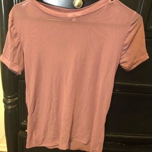 Sheer Lavender blouse